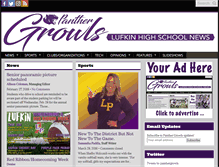 Tablet Screenshot of panthergrowls.com